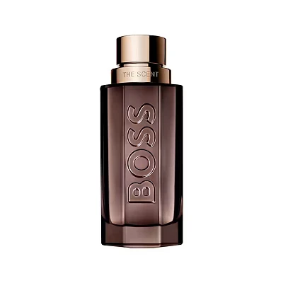 Image of BOSS The Scent Le Parfum for Him Ambery Fragrance With Notes Of Ginger &amp; Maninka Fruit, Iris and Leather Accord High Longevity 100ml (Packaging May Vary)