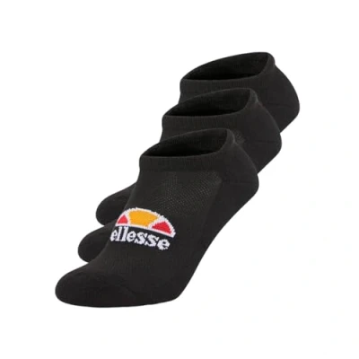 Image of ellesse Rebi 3 Pack Trainer Liner Black 7 11