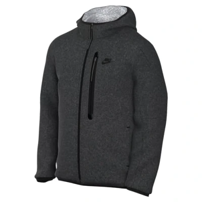 Image of Nike Men&#039;s Sportswear Tech Fleece Top, Silver, S