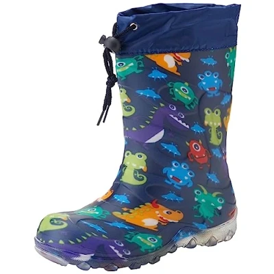 Image of Beck Boys Blinking Monsters Snow boots