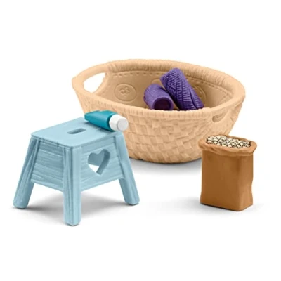 Image of SCHLEICH 42570 Animal Care Accessories Horse Club Toy Playset Accessory for children aged 5 12 Years