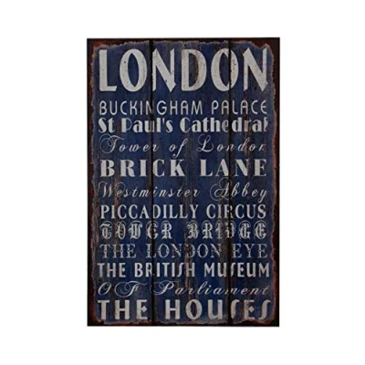 Image of Premier Housewares London Wall Plaque