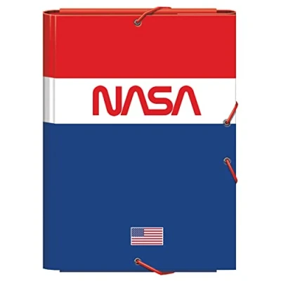 Image of Dohe A4 Plus 3 Tab Spiral Binder Nasa Flag