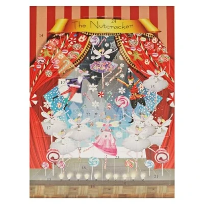 Image of Christmas Card Advent Calendar with Red Envelope (The Nutcracker) 3099