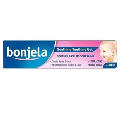 Image of Bonjela Baby Teething Gel for 2 Months+ Infants to Help Relieve Common Symptoms 15g
