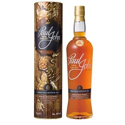 Image of Paul John Indian Single Malt Whisky Christmas Edition 70cl ABV 46%