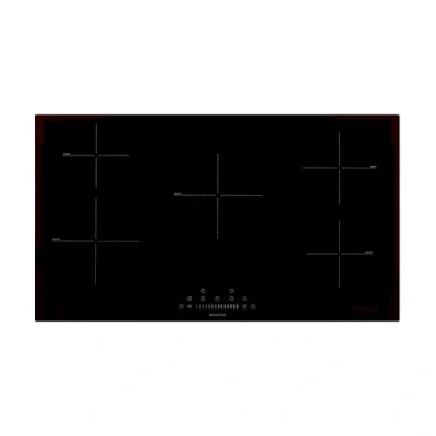 Image of Willow WIH90T 90cm Induction Hob, Ceramic Hob with Five Cooking Zones, Touch Control Cooktop, Boost Function.
