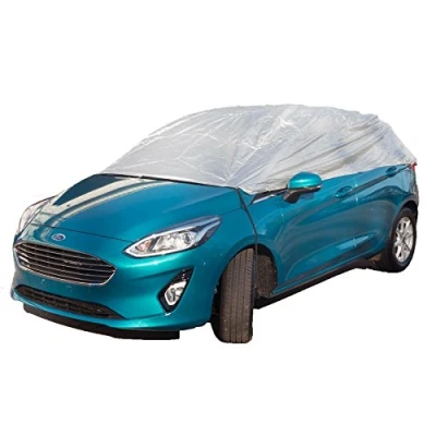 Image of UKB4C Frost Ice Snow Car Windscreen Window Top Cover Fits Toyota Aygo