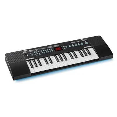 Image of Alesis Melody 32 Portable Key Mini Digital Piano / Keyboard with Built In Speakers, 300 Sounds, 40 Demo Songs, USB MIDI Connectivity