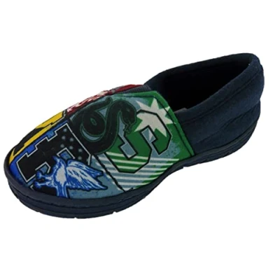 Image of Wlamb Harry Potter Hogwarts Boys Slippers Size 12