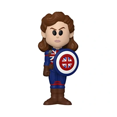 Image of Funko Vinyl SODA: Agent Carter Captain Marvel What If Collectable Figure Gift Idea Official Merchandise Toys for Kids &amp; Adults TV Fans Model Collectors
