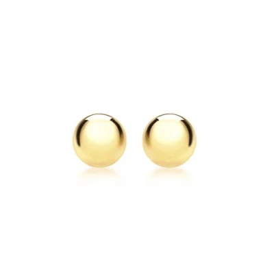 Image of Carissima Gold Women&#039;s 9 ct Yellow 12 mm Ball Polished Stud Earrings