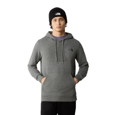 Image of The North Face Simple DOME Hoodie Hoodie, Men&#039;s, Size: Medium, Medium grey heather