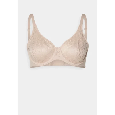 Image of Chantelle Womens Easy Feel Norah Covering Moulded Bra White Polyamide Size 36C