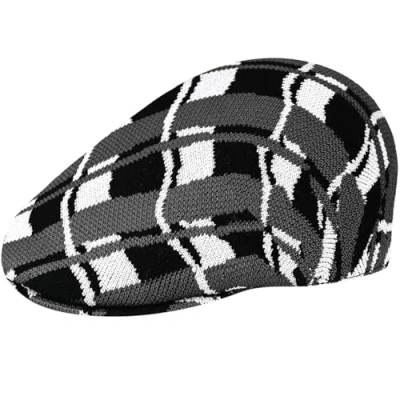 Image of Kangol Wavy Pane 507 Beret, Black/White, L