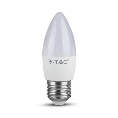 Image of V TAC VT 1821 LED Bulb E27 5.5W Candle 4000K