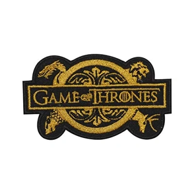 Image of Game of Thrones Iron On Patch Sew Embroidered Patch/Badge for Clothes Shirts Jeans etc
