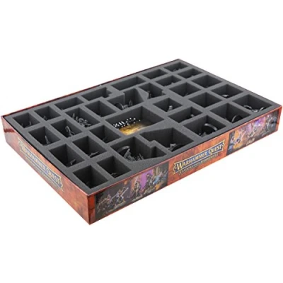 Image of Feldherr foam kit compatible with the Warhammer Quest Shadows Over Hammerhal boardgame box