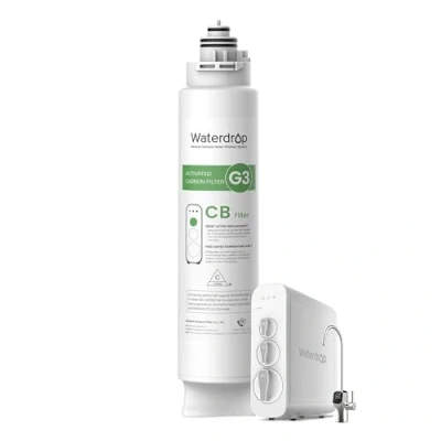 Image of Waterdrop WD G3 N3CB Filter, 1 Year Lifetime, Replacement for W Reverse Osmosis System (Package May Vary)