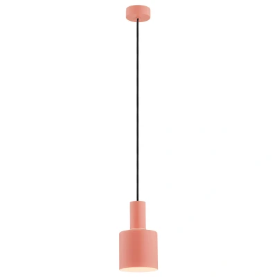 Image of Sines Dome Pendant Ceiling Light Coral Structure, Brass Elements