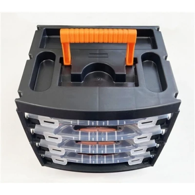 Image of Toolzone 4 Tray Poly Organizer Set
