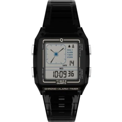 Image of Timex Unisex&#039;s Digital Quartz Watch with Plastic Strap TW2W45000