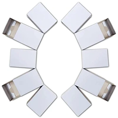 Image of U/ D Plain White Card Craft Matchboxes for Arts, Crafts, Trinkets, Advent Calendars and Wedding Favours100pcs