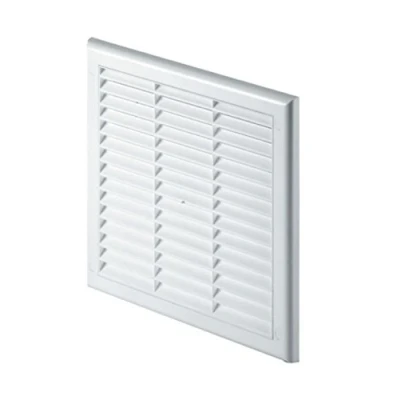 Image of Air Vent Grille 250mm x with Fly Screen / Net Mesh 10&quot; 10 inch Ventilation Cover Grid TK5