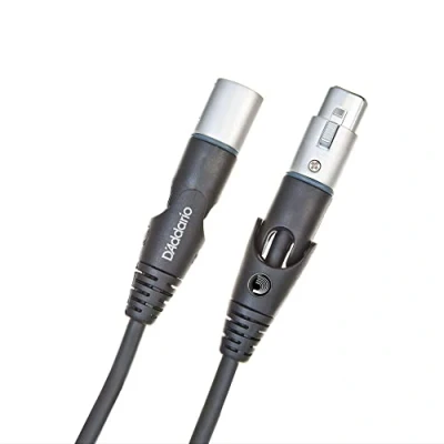 Image of D&#039;Addario Microphone Cable XLR Swivels Shielded for Noise Reduction 10 Feet/3.05 Meters 1 Pack