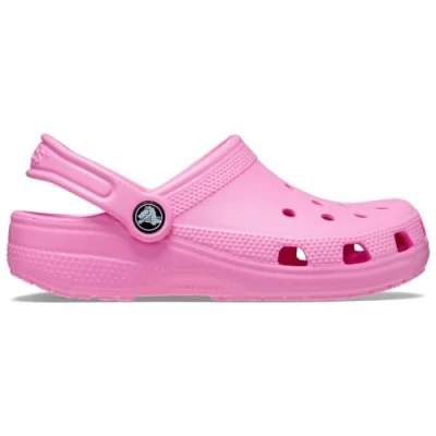 Image of Crocs Unisex Kids Classic Clog K Clog, Taffy Pink, 5 UK