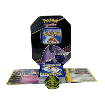 Image of Pokemon Starter Collection 50 Cards including Holos &amp; Rares in Tin