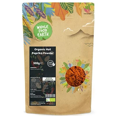 Image of Whole Food Earth® Organic Hot Paprika Powder 500 g GMO Free Certified