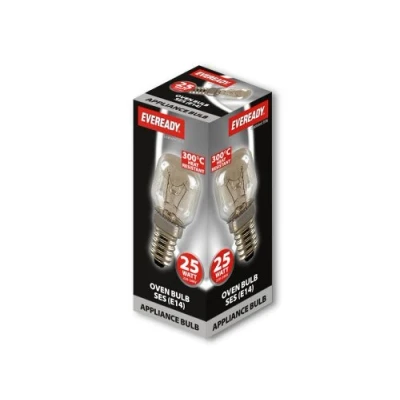 Image of Eveready 25W Oven Bulb SES S1022, Packaging May Vary