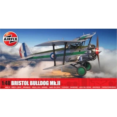 Image of Airfix A05141 Bristol Bulldog Mk.II Classic Kit Military Aircraft, un Painted