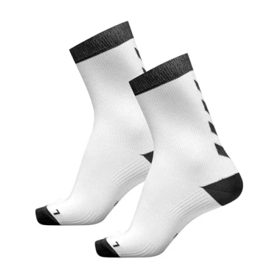 Image of hummel Element Indoor Sport Sock 2, White Black, 27/30