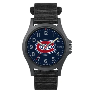 Image of Timex Men&#039;s NFL Pride 40mm Watch, Montreal Canadiens, Modern