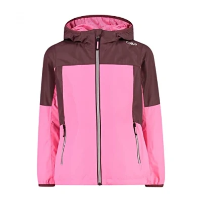 Image of CMP Unisex Kid&#039;s Children&#039;s Hood 33z5065 Jacket, Pink Fluo, 128