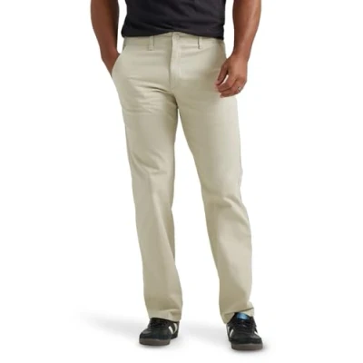Image of Lee Men&#039;s Performance Series Extreme Comfort Straight Fit Pantperformance Pant, Stone, 34W x 32L