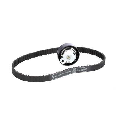 Image of 1E1312205, 1E1312205A Timing belt kit GATES FleetRunner Micro V Stretch Fit K015541XS FORD: Transit Connect Mk1 Van, Focus Hatchback, 2