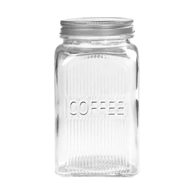 Image of Tala Coffee Glass Jar with Screw Top Lid 1250ml