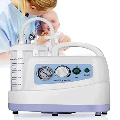 Image of Sputum Suction Machine, Automatic Portable Phlegm Mucus Secretion Machine for Elderly, Household Device The Elderly and Adults