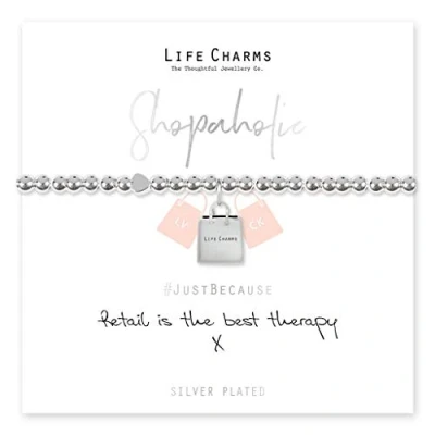 Image of Life Charms Retail Is The Best Therapy bracelet