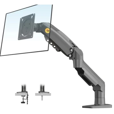 Image of NB North Bayou Monitor Arm Desk Mount with Gas Spring for 17&#039;&#039; 30 Inch Computer Monitors, Load 2 9 kg, Full Motion Swivel Tilt Stand VESA 75 &amp; 100 mm F80