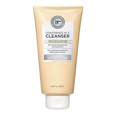 Image of IT Cosmetics Confidence In a Cleanser, Hydrating Facial Cleanser for All Skin Types, 148ml