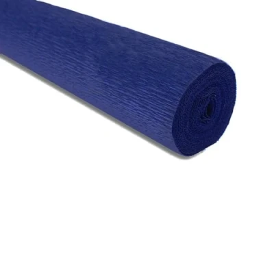 Image of FloristryWarehouse Crepe paper roll 180g (50 x 250cm) Deep Blue (shade 555)