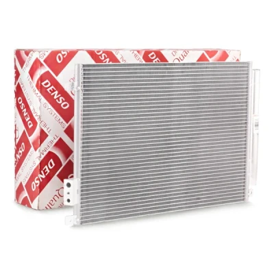 Image of 51786211, 51930033 Condenser DENSO DCN09045 with dryer 506x370x12 R134a 506mm FIAT: 500 Hatchback, Panda III C Convertible
