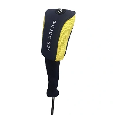 Image of Young Gun Golf kids Junior Club Headcover for 460cc Driver, Fairway Wood, Hybrid Rescue Wood (Junior Wood)