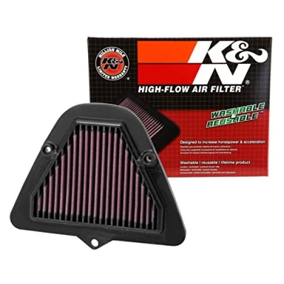 Image of K&amp;N Engine Air Filter: High Performance, Premium, Powersport Fits 2009 2018 KAWASAKI (VN1700, Vulcan Vaquero, Voyager ABS, Nomad, Classic, Tourer Classic LT) KA 1709