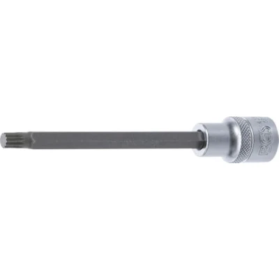 Image of BGS 4332 Bit Socket length 140 mm 12.5 (1/2&quot;) Drive Spline (for XZN) M8