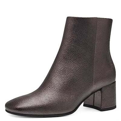 Image of MARCO TOZZI Women&#039;s 2 25049 41 Boot Heel, Pewter, 5